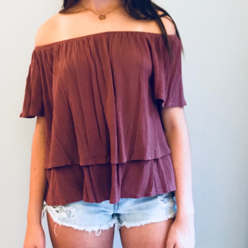 Off the shoulder top